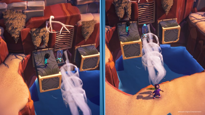 Lo split screen è il modo più classico di giocare in due Lo split screen è il modo più classico di giocare in due